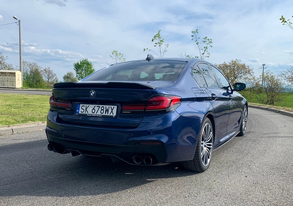BMW Seria 5 cena 243000 przebieg: 69913, rok produkcji 2019 z Kraków małe 106